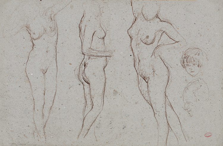 Nude Studies by Clarence Alphonse Gagnon