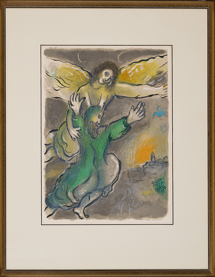 Moses Beheld all the Work by Marc Chagall