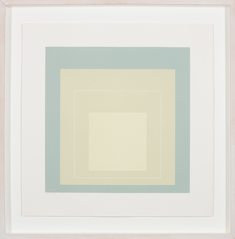 White Line Square VII by Josef Albers
