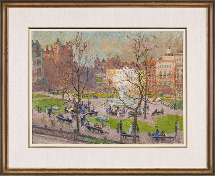 Leicester Square by Emile Claus