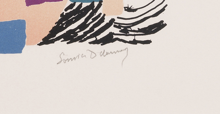 Noël par Sonia Delaunay-Terk