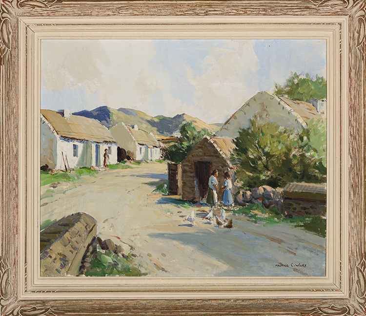At Doochary, Donegal by Maurice Canning Wilks