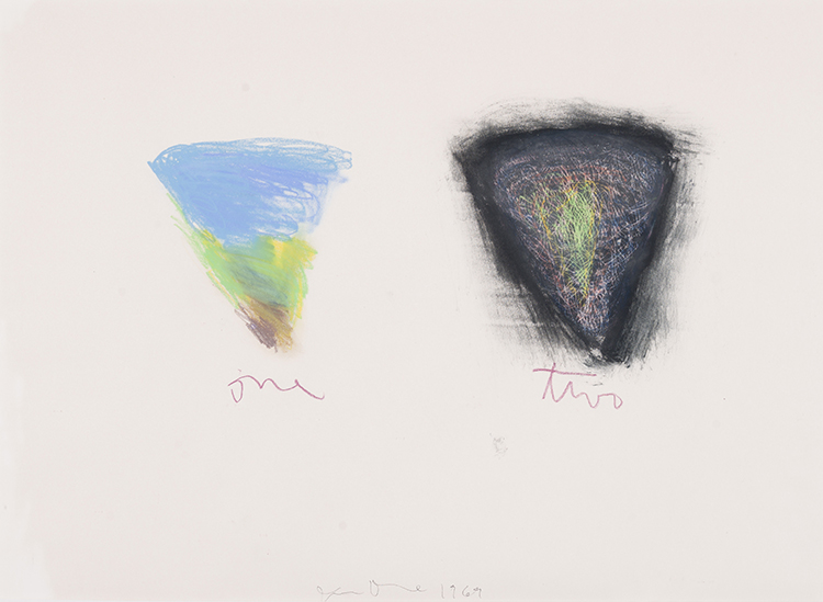 One, Two par Jim Dine