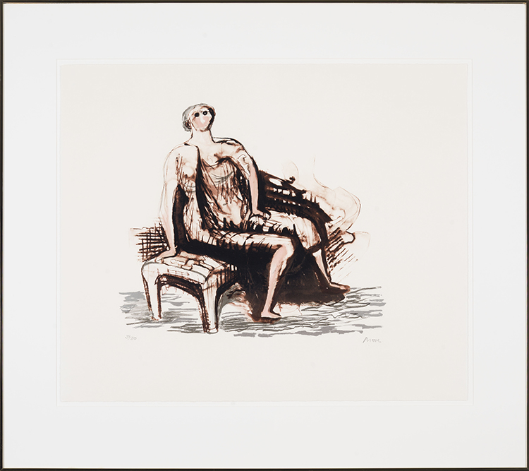 Seated Figure par Henry  Moore