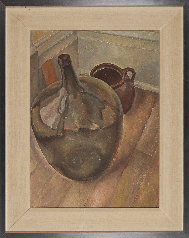Still Life with Glass Flagon by Lionel LeMoine FitzGerald