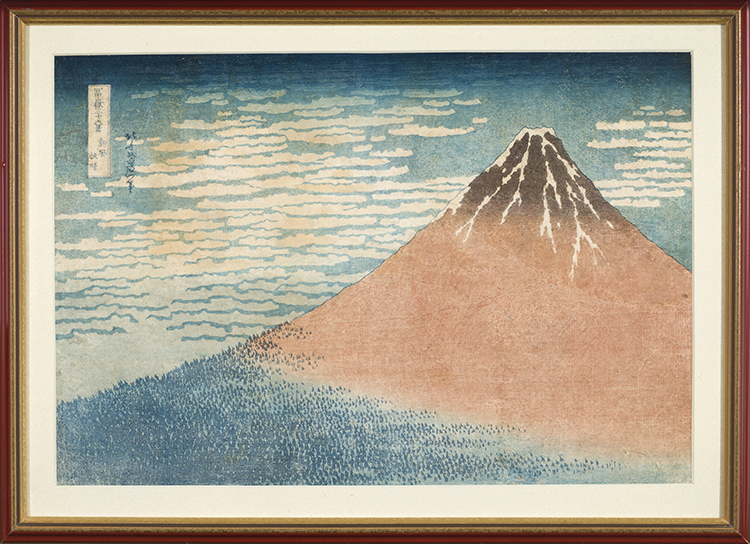 Fine Wind, Clear Weather, also known as Red Fuji par Katsushika Hokusai