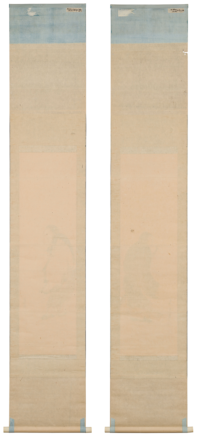 Japanese School
Set of Two Zen Paintings of Kanzan and Jittoku, Edo Period, Early 19th Century by  Japanese Art