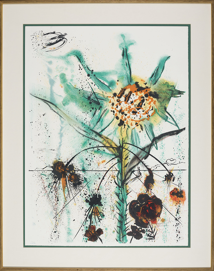 Sun Goddess Flower par Salvador Dali