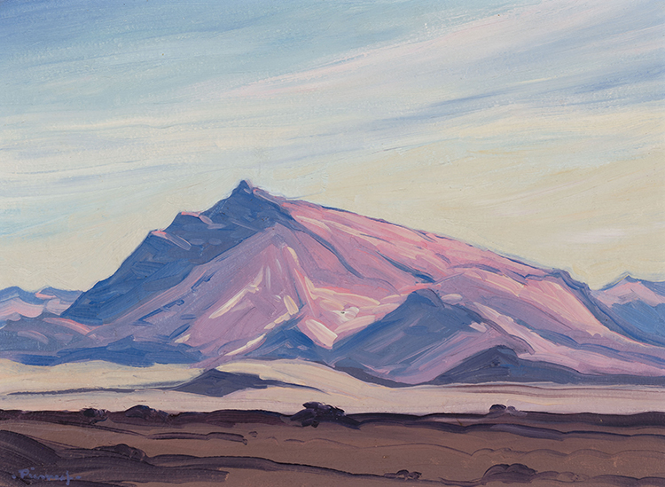 Erongo Mountain, Namib Desert, S.W. Africa par Jacob Hendrik Pierneef