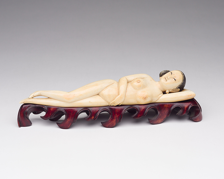 A Chinese Ivory Carved Doctor's Model, 19th Century par  Chinese Art