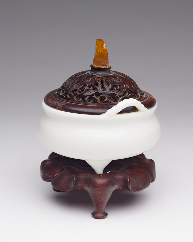 A Chinese Dehua White-Glazed Tripod Censer, 18th/19th Century by  Chinese Art