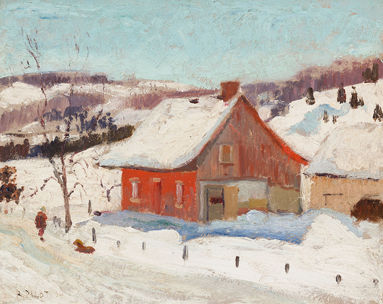 Farm Near Quebec par Robert Wakeham Pilot