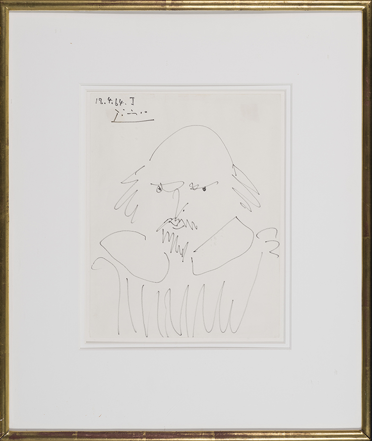 Portrait of William Shakespeare by Pablo Picasso