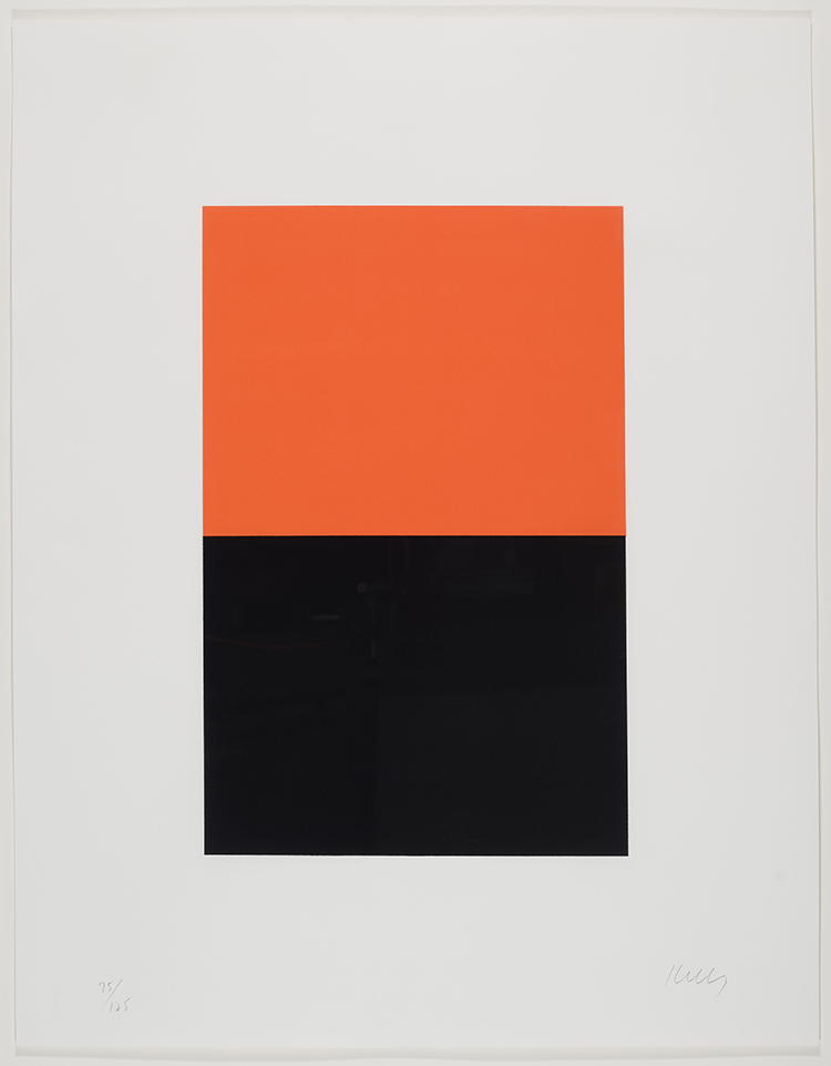 Untitled par Ellsworth Kelly