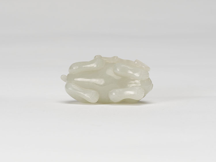 A Chinese White Jade Figure of a Rabbit, Late Qing Dynasty by  Chinese Art