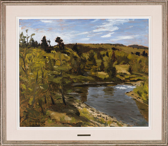 Late Afternoon on the Mar River par William Goodridge Roberts