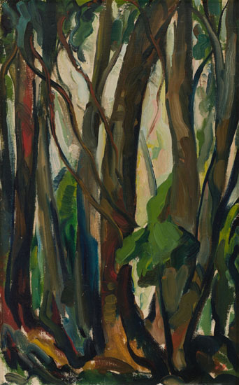 Forest Interior par Henrietta Mabel May