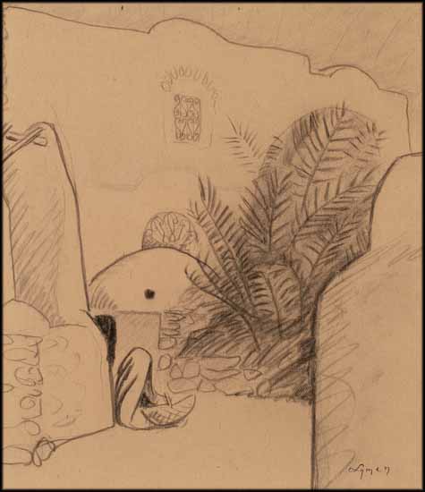 North African Sketch by John Goodwin Lyman