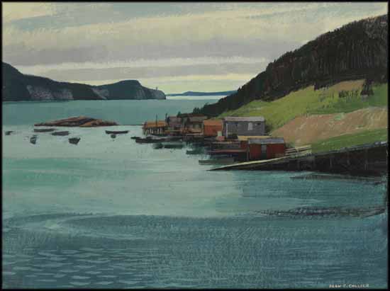 Red Harbour, Placentia Bay, Burin Peninsula, Newfoundland by Alan Caswell Collier