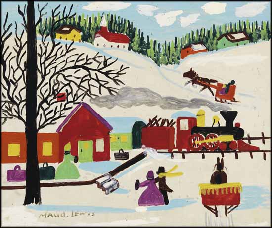 Winter Travels by Maud Lewis