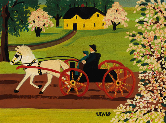 Buggy Ride par Maud Lewis