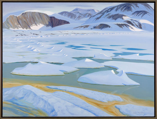 Ice Floes by Doris Jean McCarthy