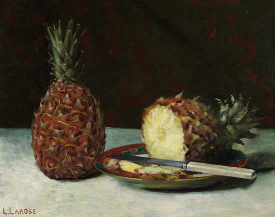 Deux ananas by Ludger Larose