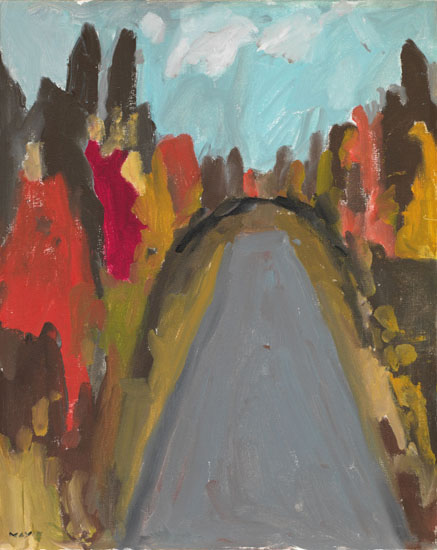Road in Autumn par Maxwell Bennett Bates