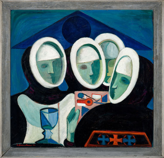 The Four Nuns by Fritz Brandtner