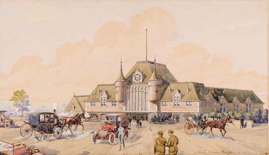 Gare du Palais, Quebec City par Harry Edward Prindle