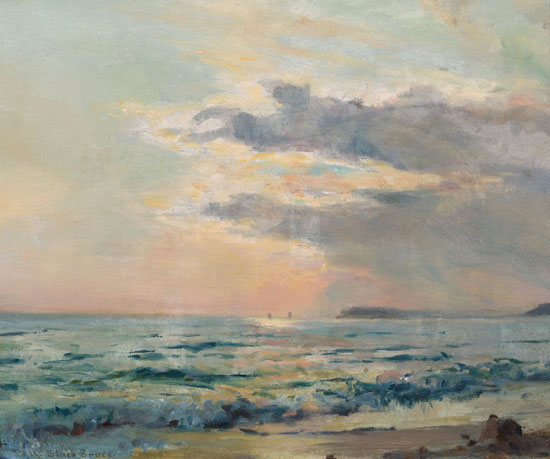 Sunset on the Sea by William Blair Bruce