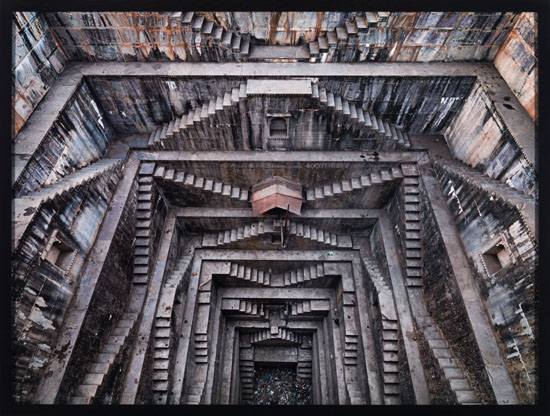 Stepwell #5, Nagar Kund Baori, Bundi, Rajasthan, India by Edward Burtynsky