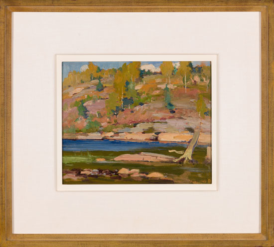 Early Autumn, Canoe Lake by John William (J.W.) Beatty
