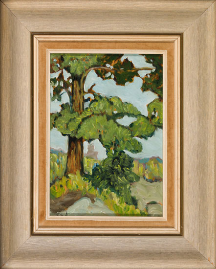 Pine by Frank Hans (Franz) Johnston