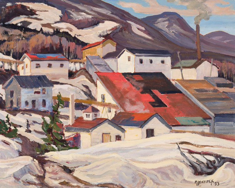 Candego Mine, Gaspé by Dr. Maurice Hall Haycock