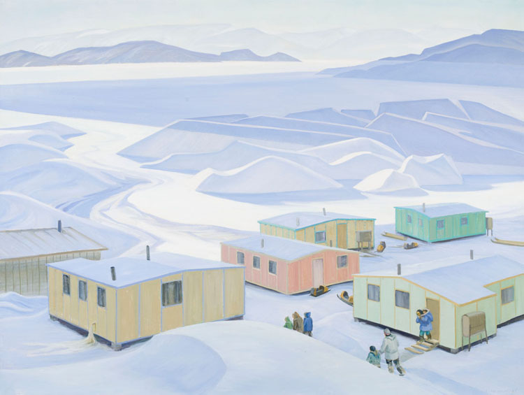 Arctic Bay, NWT par Doris Jean McCarthy