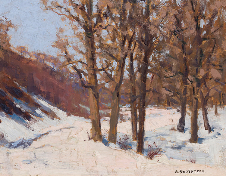 Winter Landscape by Sarah Margaret Armour Robertson