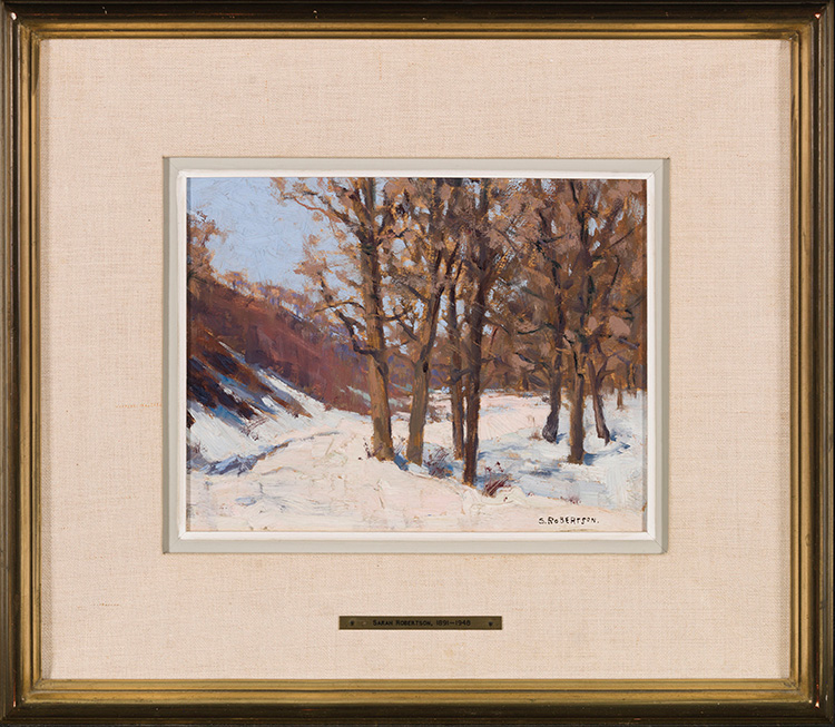 Winter Landscape by Sarah Margaret Armour Robertson