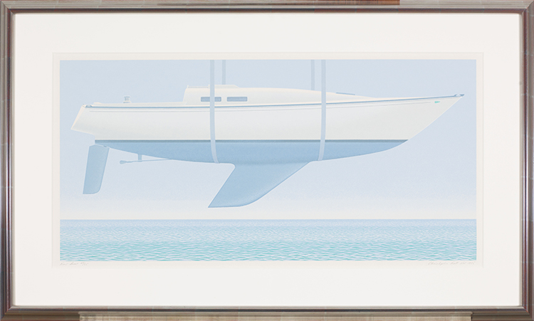 New Boat par Christopher Pratt