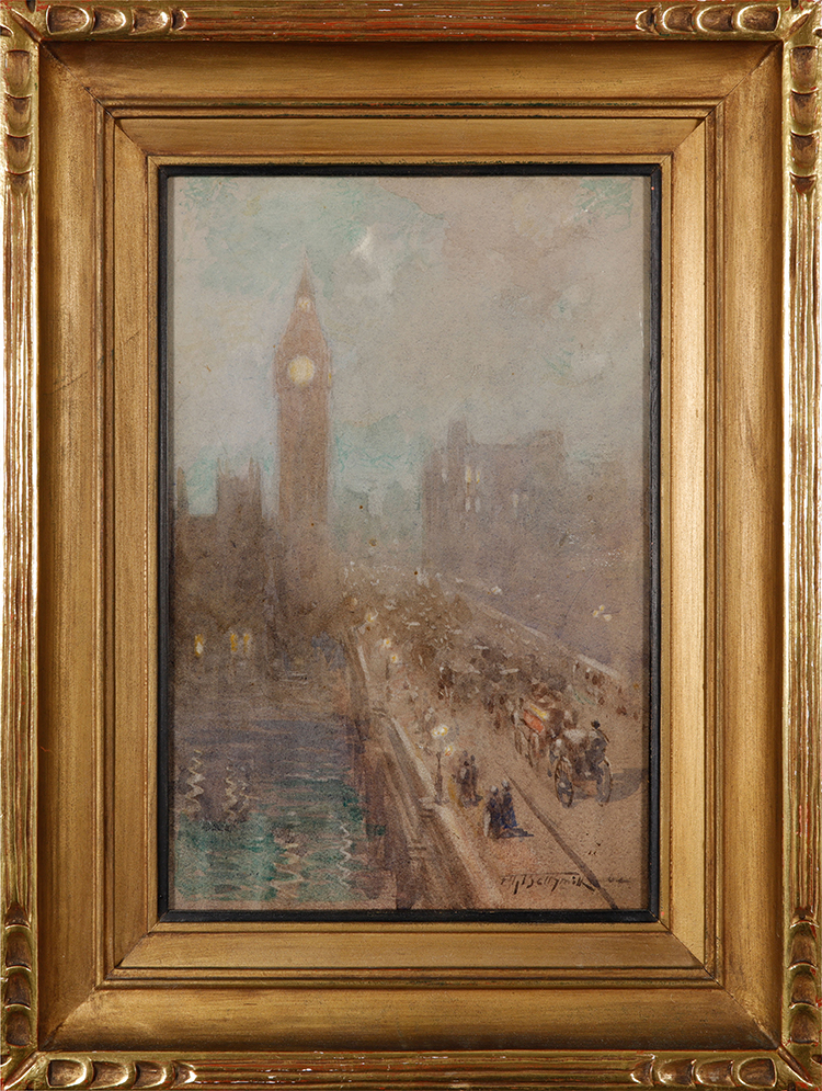 Westminster Bridge by Frederic Marlett Bell-Smith