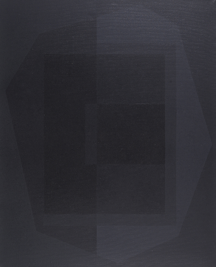 Structure noire no. 4 by Roger-François Thépot