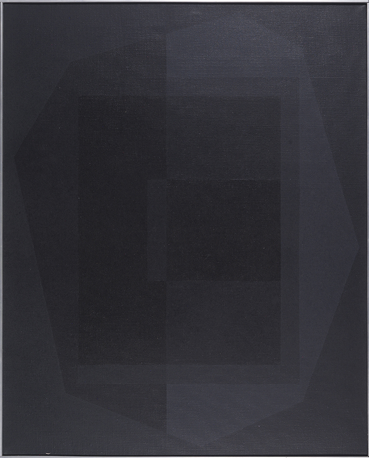 Structure noire no. 4 by Roger-François Thépot