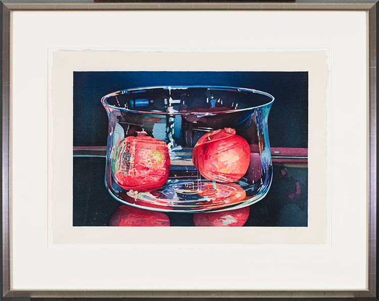 Pomegranates in a Dark Room by Mary Frances Pratt