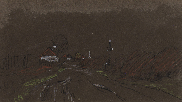 Street Scene by Horatio Walker