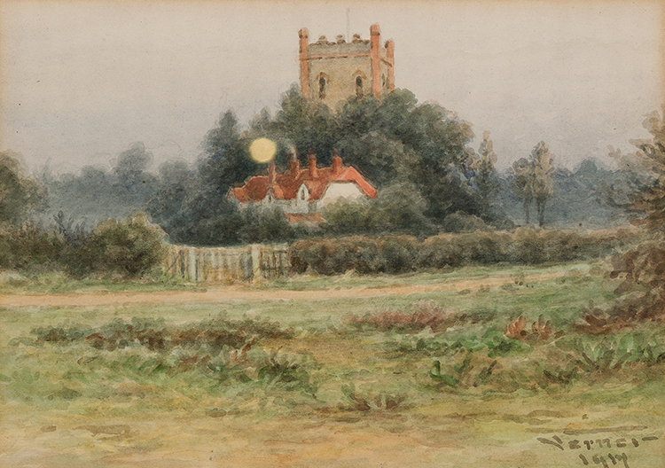 English Countryside by Frederick Arthur Verner