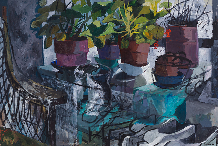 Still Life with Plants by Betty Roodish Goodwin