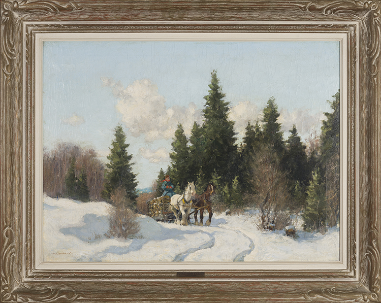 Winter's Wood by Frederick Simpson Coburn