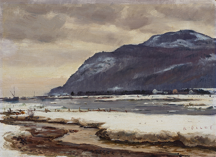 March Day, Baie-Saint-Paul, PQ by Robert Wakeham Pilot