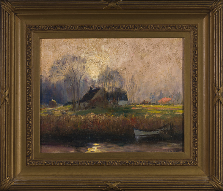 Farmhouse by the River by Maurice Galbraith Cullen