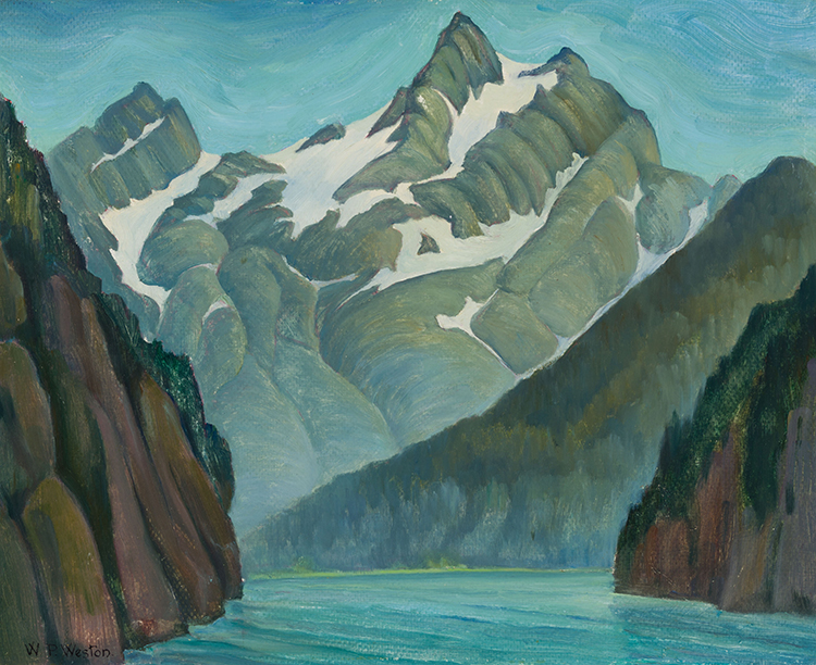 Pitt Lake by William Percival (W.P.) Weston